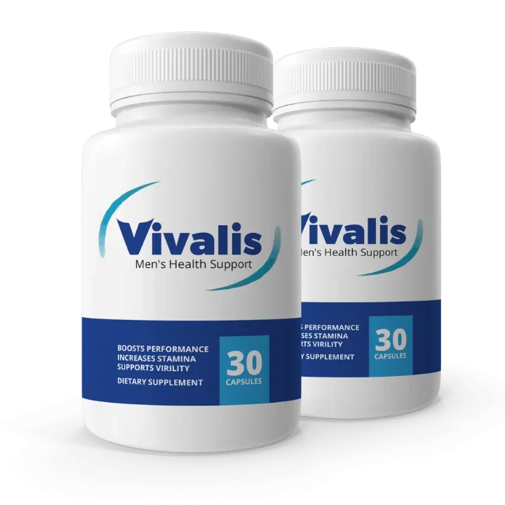 Vivalis male health supplement bottle