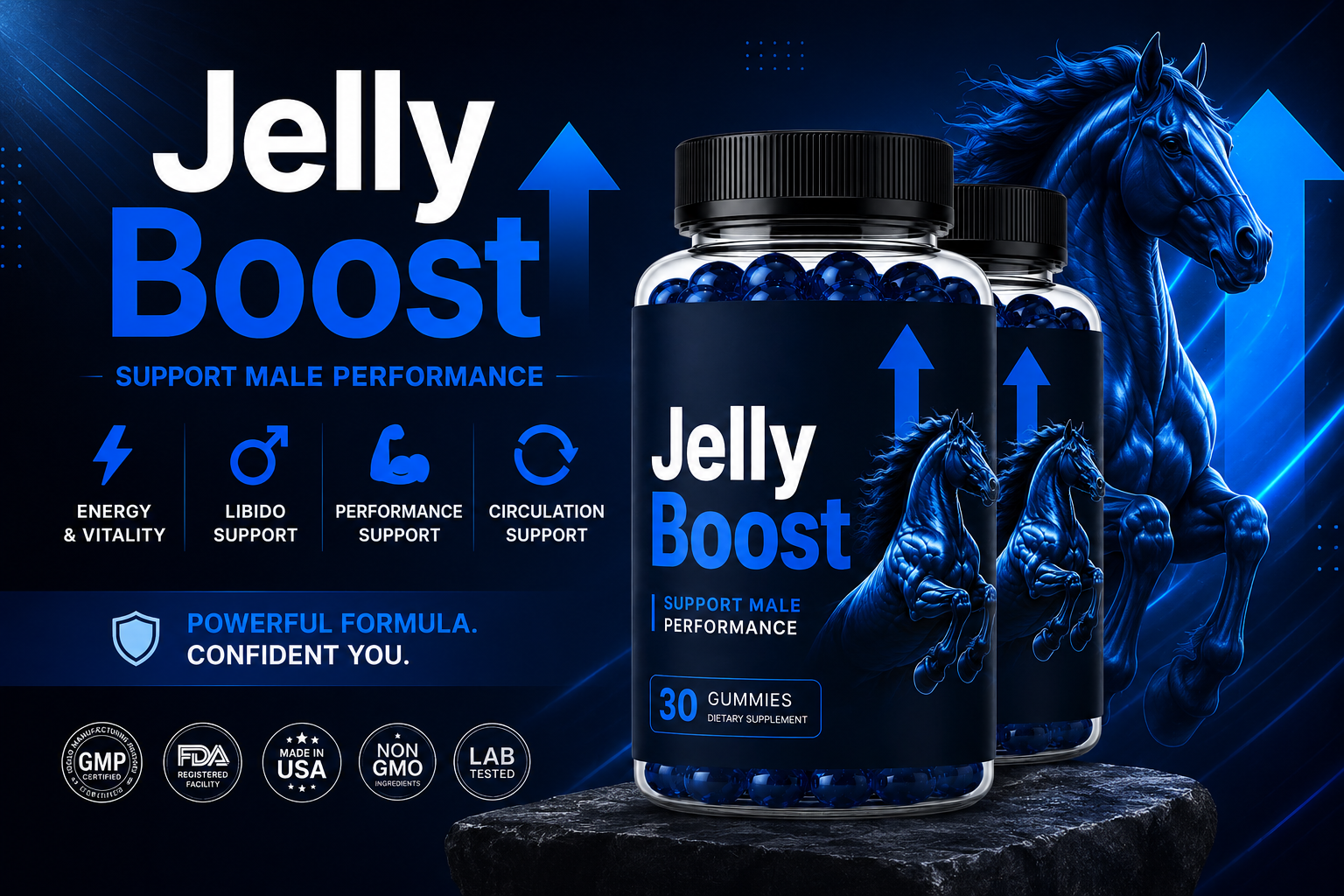 Jelly Boost gummy supplement bottle