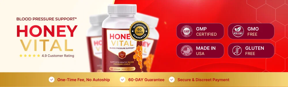 HoneyVital offer banner