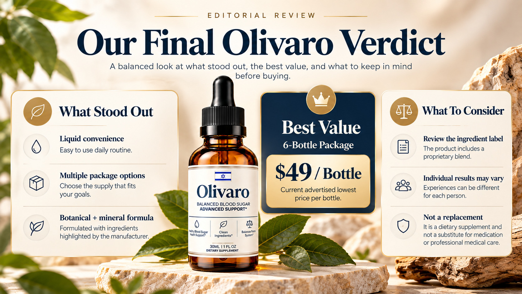 Our final Olivaro verdict: what stood out, best value and what to consider